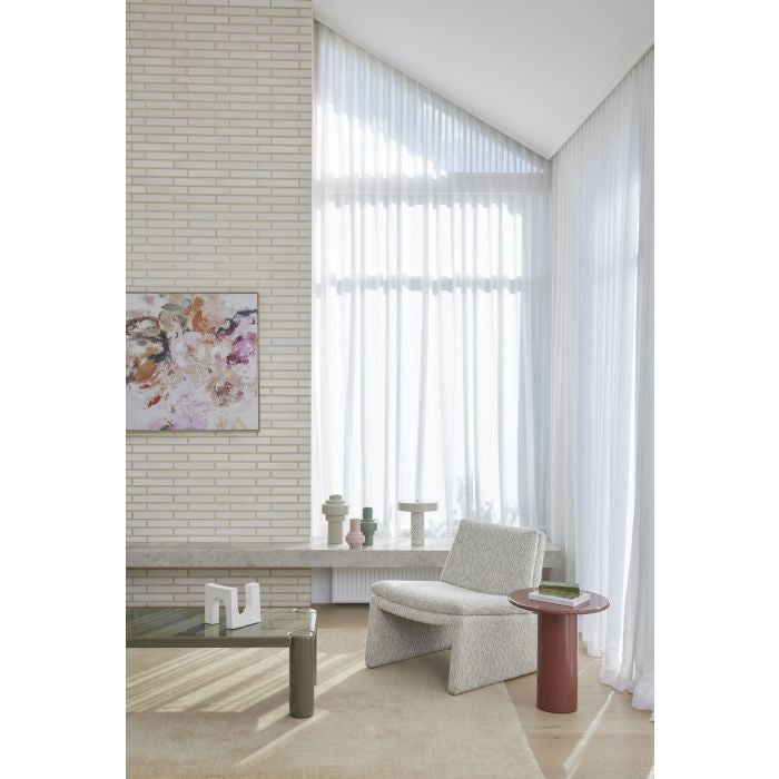 AMALFI DARIO TERRAZZO TABLE LAMP MULTI-COLOURED & WHITE 30X30X33CM
