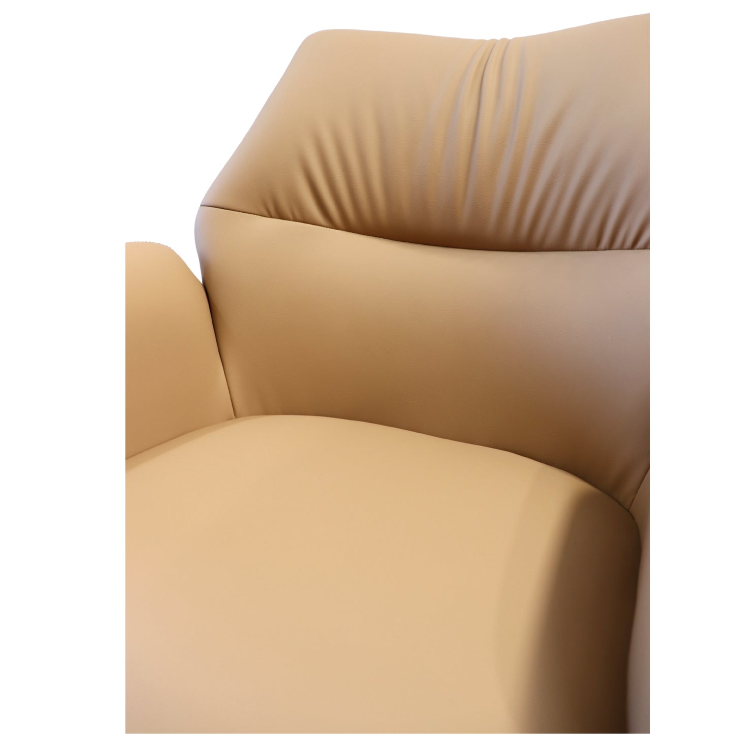 *Leather* Clay - Swivel Dining Chair