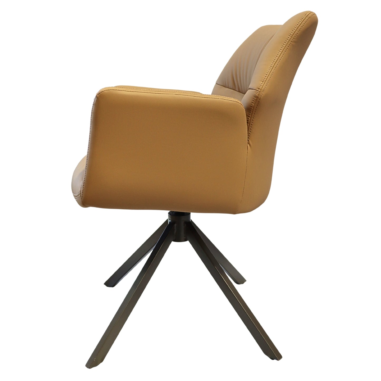 *Leather* Clay - Swivel Dining Chair