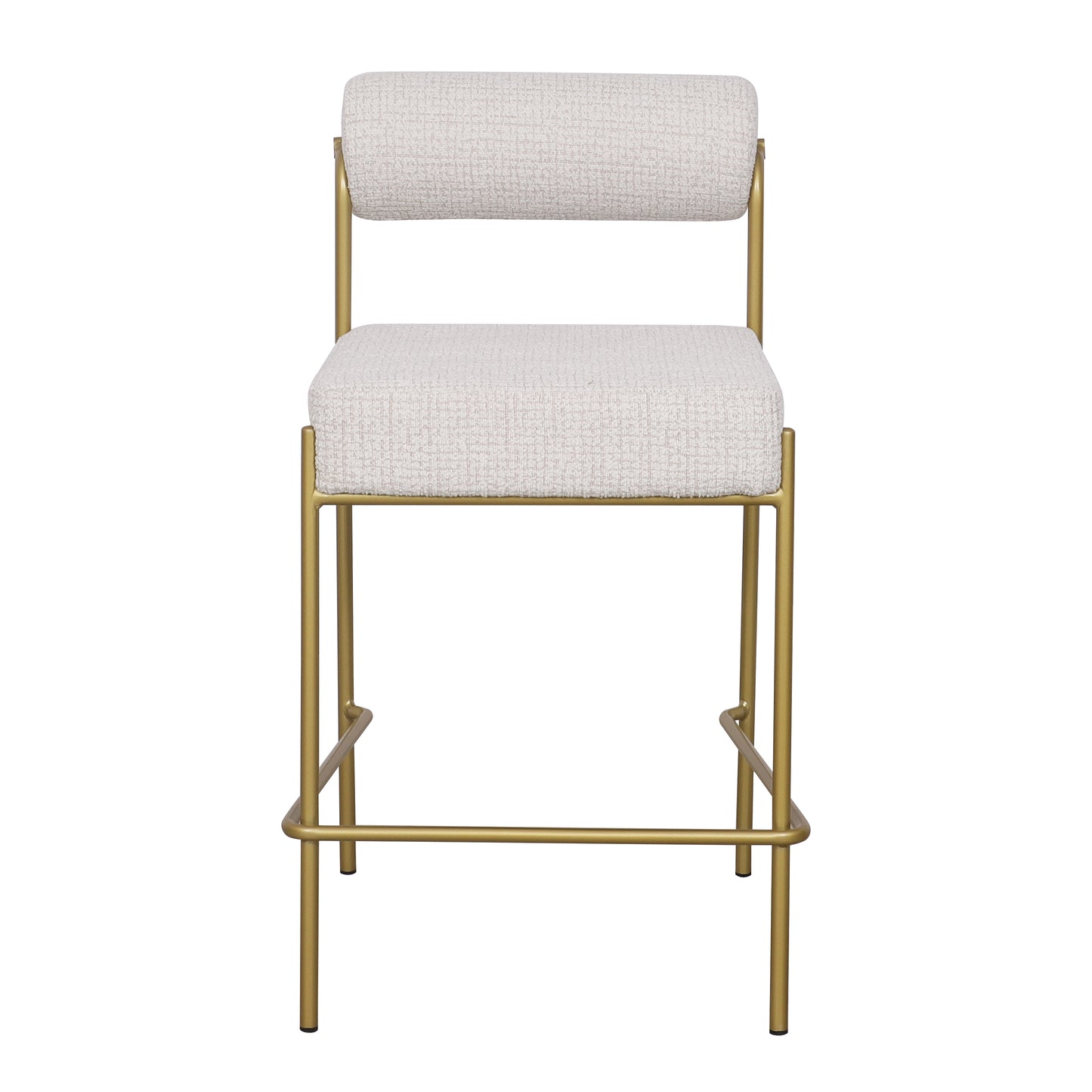 Rolo Bar Stool- Gold