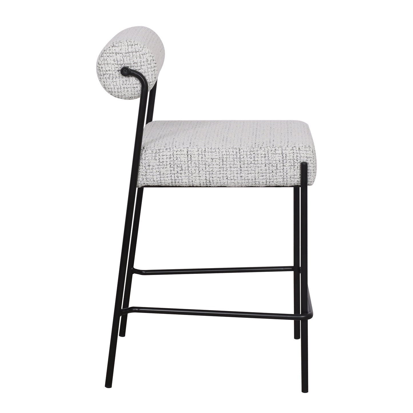 Rolo Bar Stool -Black
