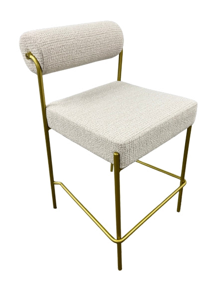 "Rolo" Bar Stool Gold