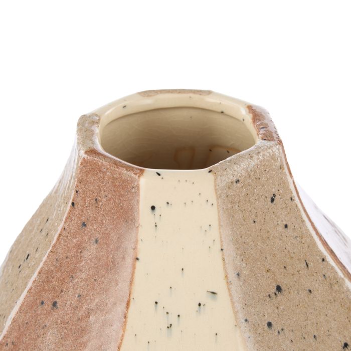 Academy Evie Ceramic Vase Small Brown
