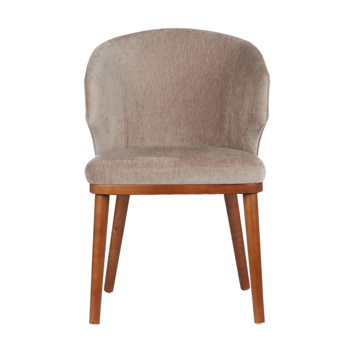 Amalfi Roark Dining Chair Taupe 60x52x80cm