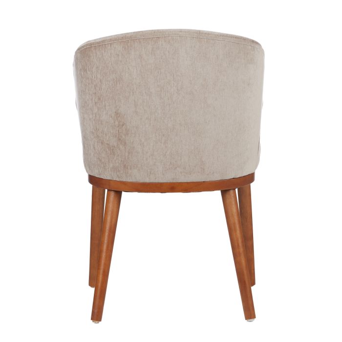 Amalfi Roark Dining Chair Taupe 60x52x80cm