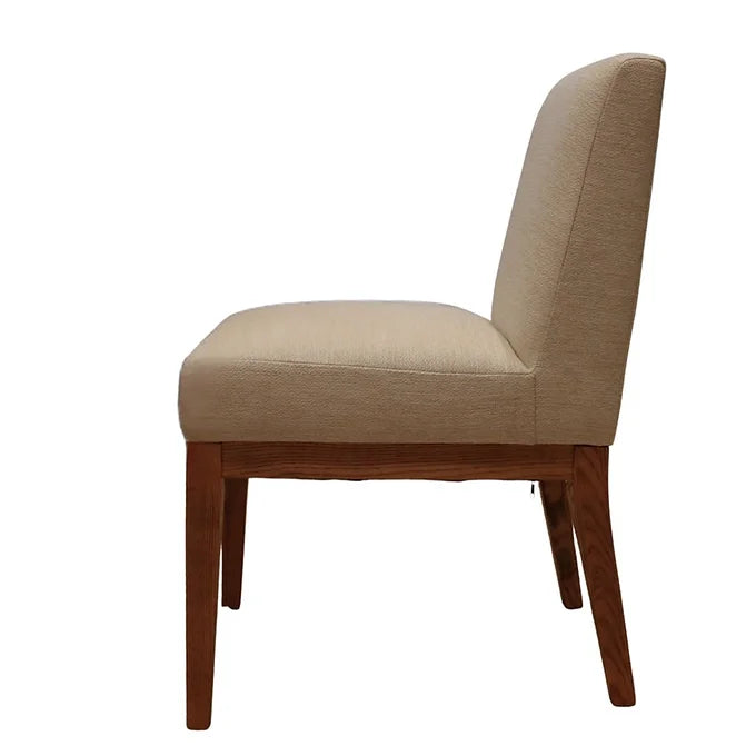 Wellan Natural Dining Chair - Solid Timber