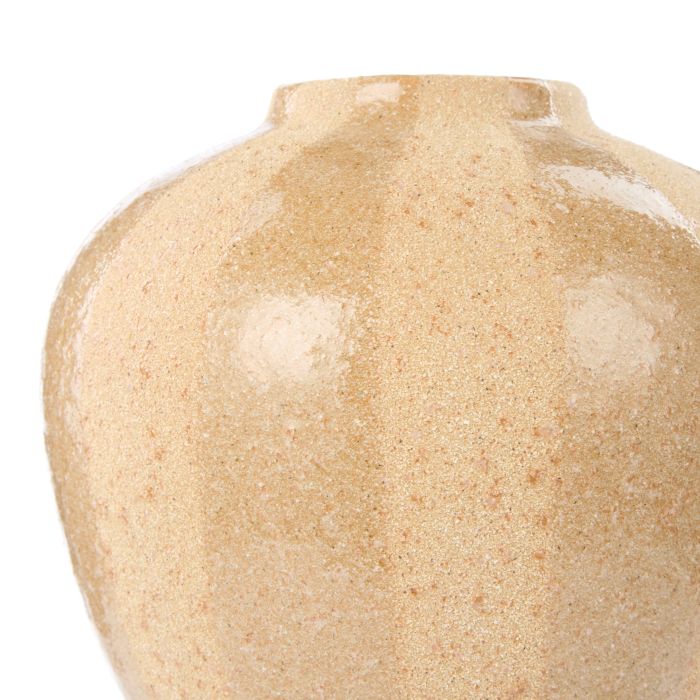 Amalfi Hugo Ceramic Vase Small Brown