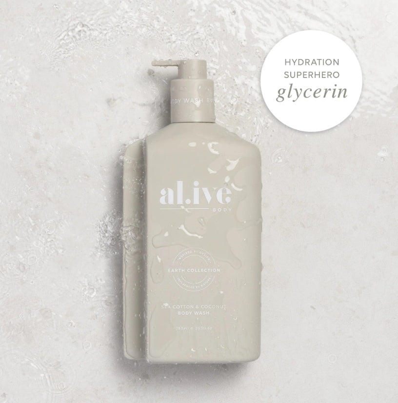 Al.ive Sea Cotton & Coconut Body Wash