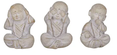 SHANTI S/3 RESIN SCULPTURES