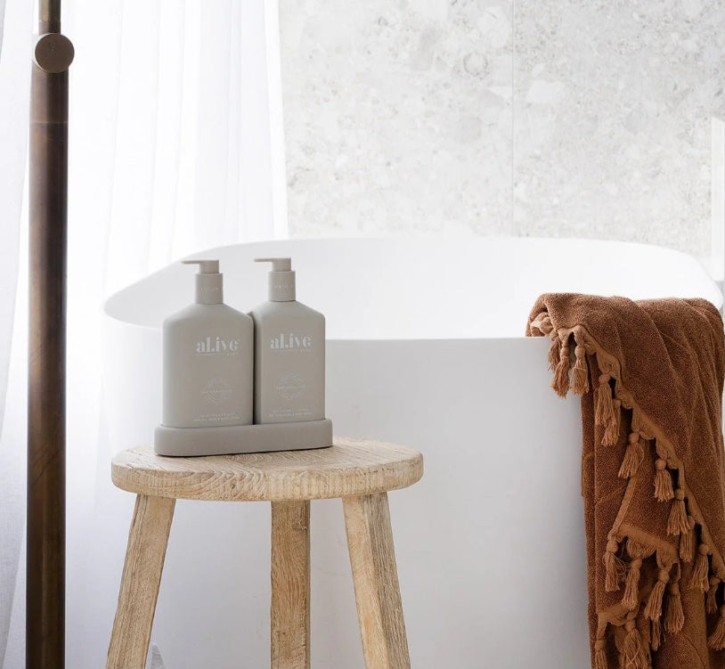 Alive Body Wash & Lotion Duo - Sea Cotton & Coconut