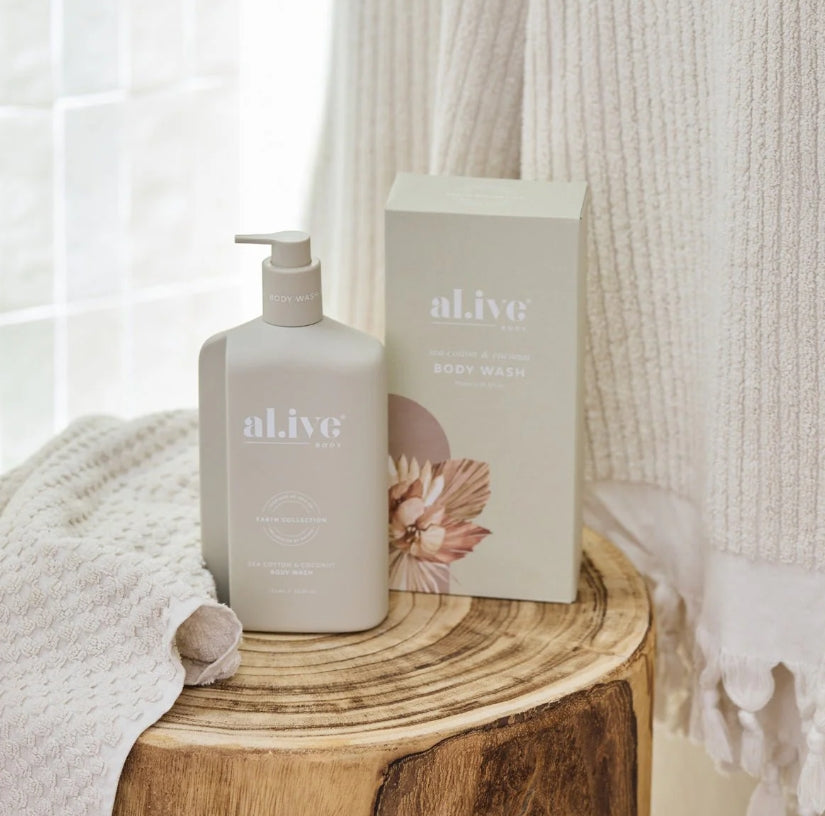 Al.ive Sea Cotton & Coconut Body Wash