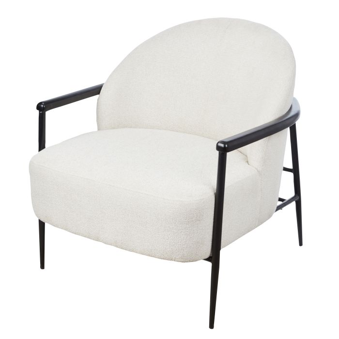 Miles Armchair Cream 78x84x79.5cm