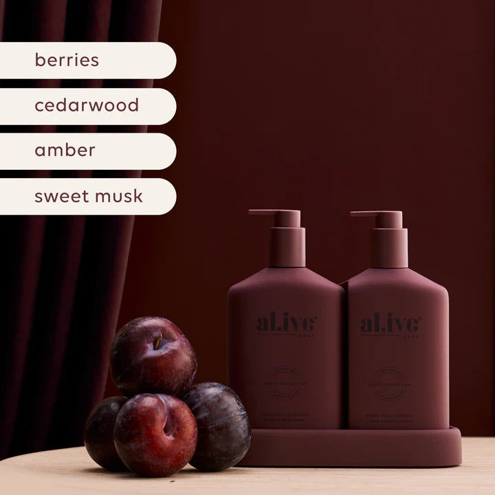 al.ive transformative duo sweet plum & berries