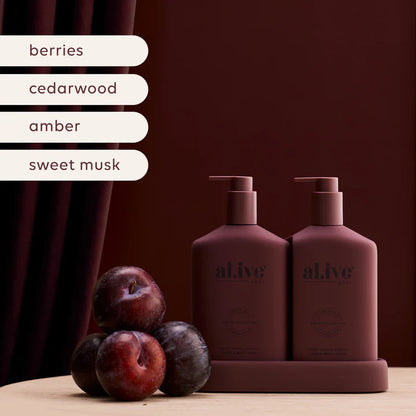 al.ive transformative duo sweet plum & berries