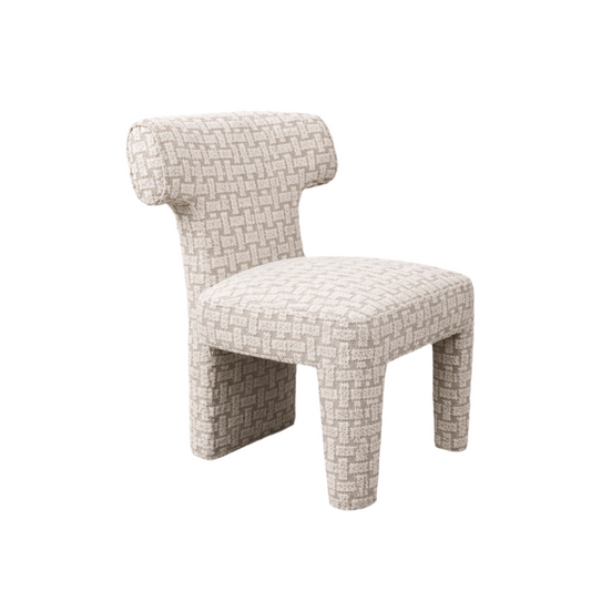 Loom & Living Designer Lux Haven Fabric Dining Chair