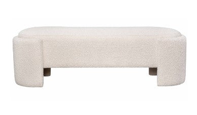 Casa Textured Fabric Bench - Bed End