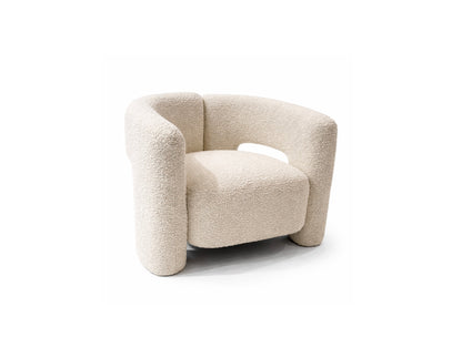 Bella Single Seat Sofa Lounge Accent Chair - Boucle