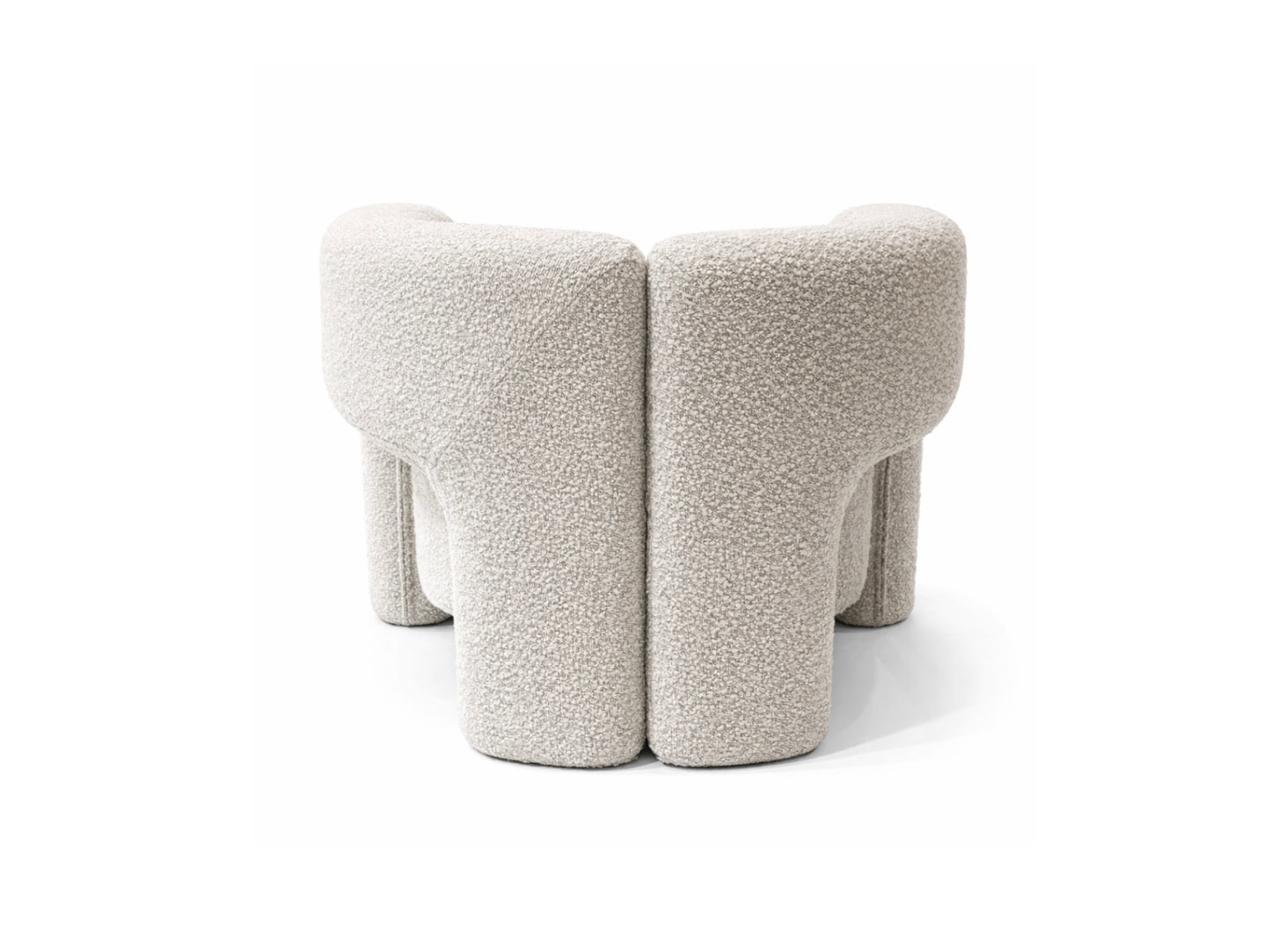 Bella Single Seat Sofa Lounge Accent Chair - Boucle