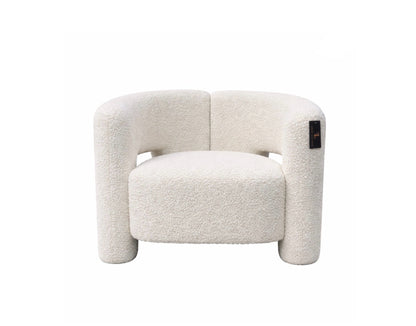 Bella Single Seat Sofa Lounge Accent Chair - Boucle