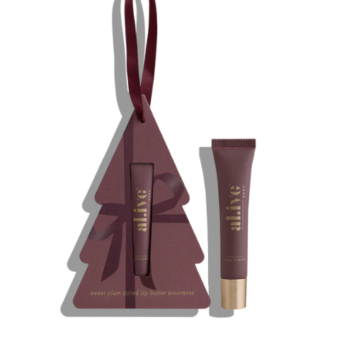 al.ive tinted lip butter ornament sweet plum