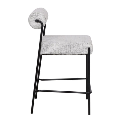 Rolo Bar Stool -Black