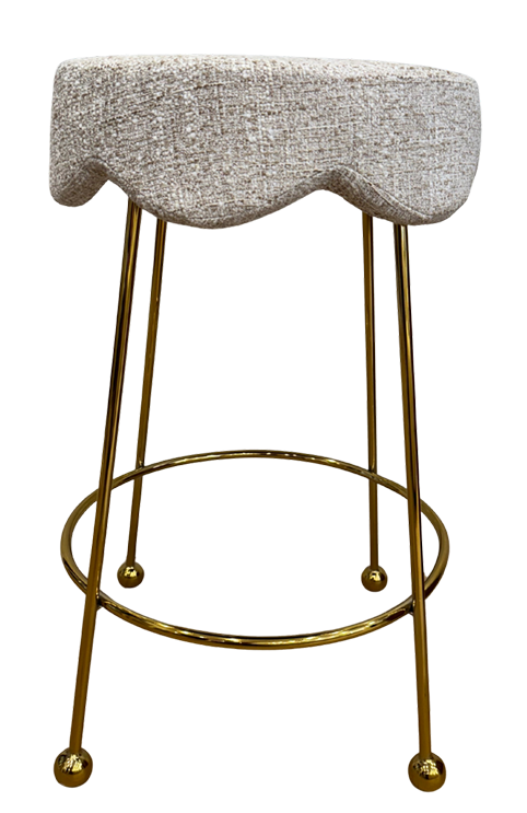 Annabelle Kitchen Stool - Dust
