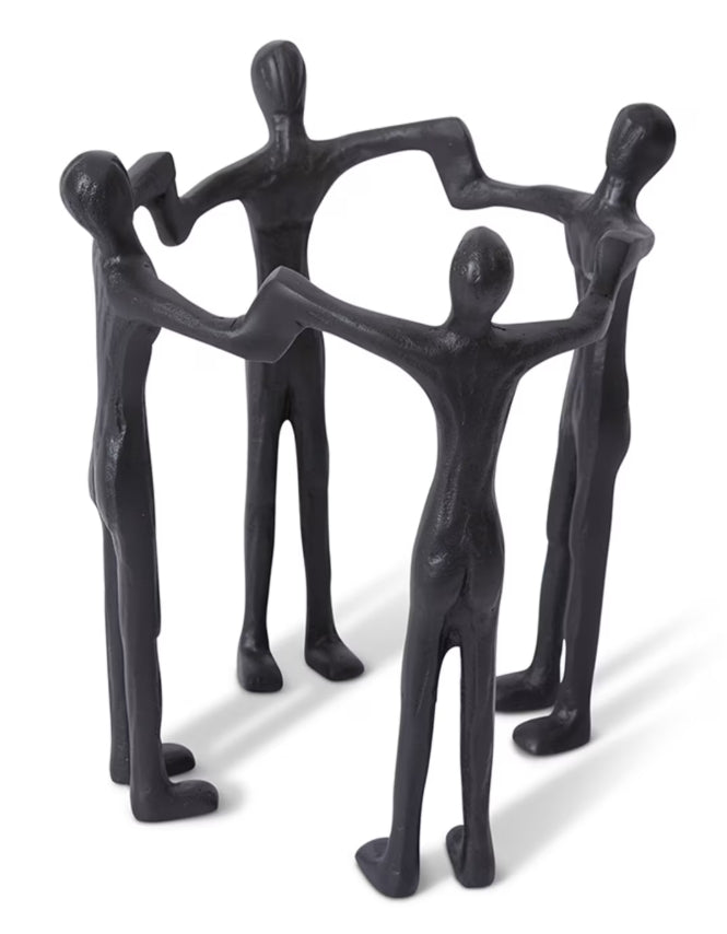 Friendship Sculpture Black