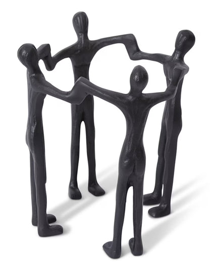 Friendship Sculpture Black