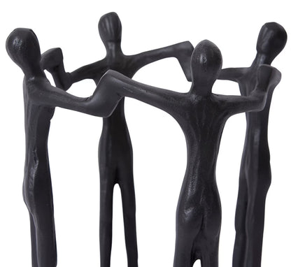 Friendship Sculpture Black