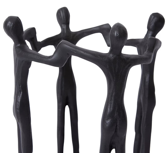 Friendship Sculpture Black