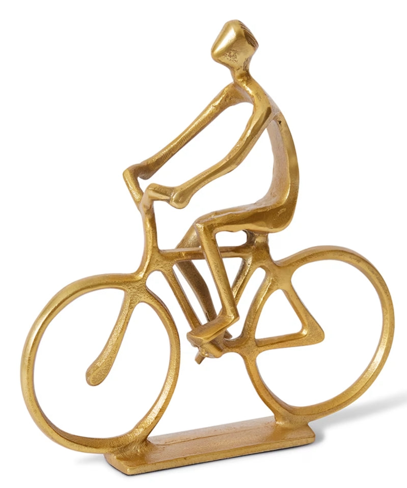 Cycling Sculpture Gold
