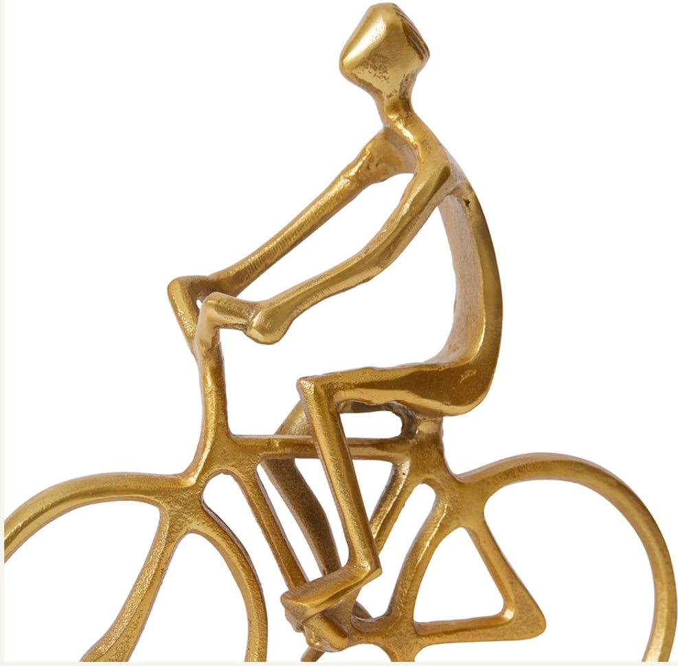 Cycling Sculpture Gold