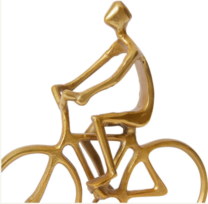 Cycling Sculpture Gold