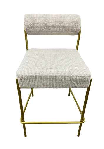 "Rolo" Bar Stool Gold