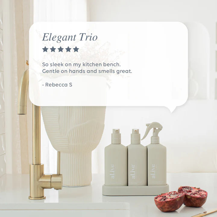 Al.ive Kitchen Trio Lemon & Pomegranate + Watermelon & Lime