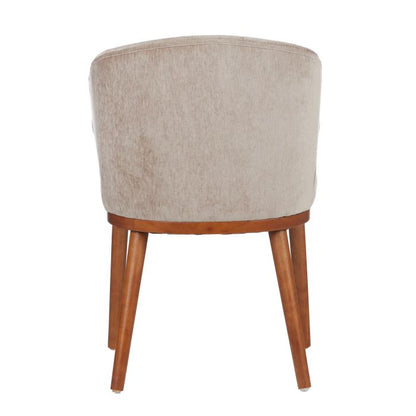 Amalfi Roark Dining Chair Taupe 60x52x80cm