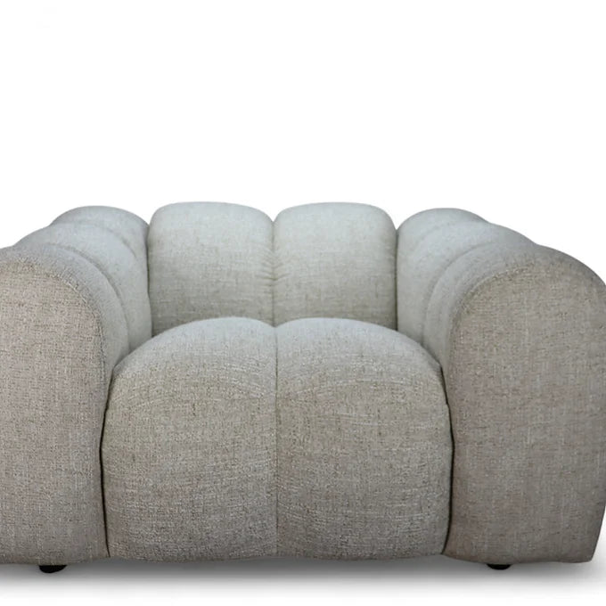*New Colour* Annabelle Oversized Armchair Sofa Lounge - Dust