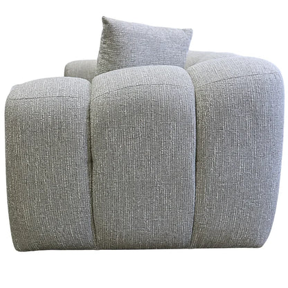Oversized Annabelle Armchair Single Sofa Lounge - Storm