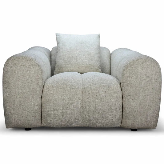 *New Colour* Annabelle Oversized Armchair Sofa Lounge - Dust