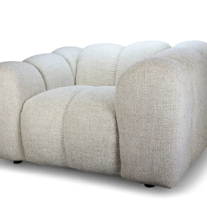*New Colour* Annabelle Oversized Armchair Sofa Lounge - Dust