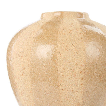 Amalfi Hugo Ceramic Vase Small Brown