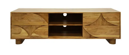 Arc Wooden Media Unit
