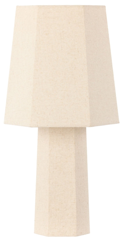 Amalfi Blaire Table Lamp Natural 25x25x49cm