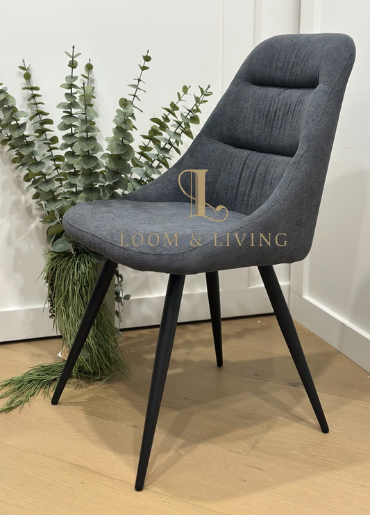 Georgia Dining Chair - Dark Grey SHOW SPECIAL
