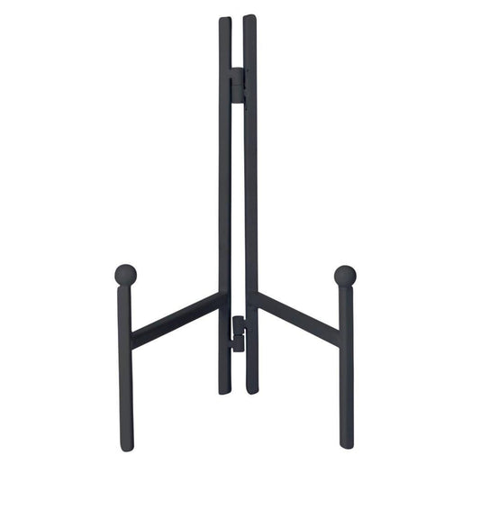 AMALFI PLATE STAND/EASEL SMALL BLACK