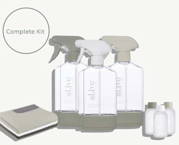 Al.ive Home Cleaning Starter Kit