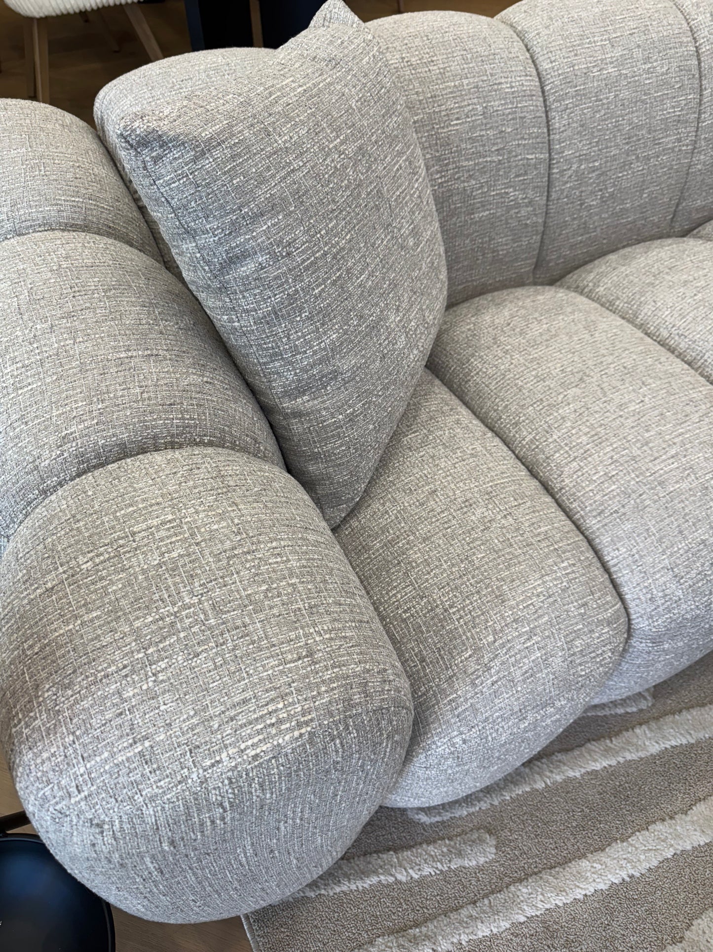 Annabelle 3 Seater Sofa-Storm