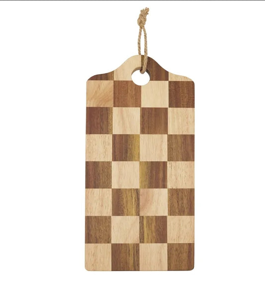 Checkerboard Wood Board 20x40x2cm