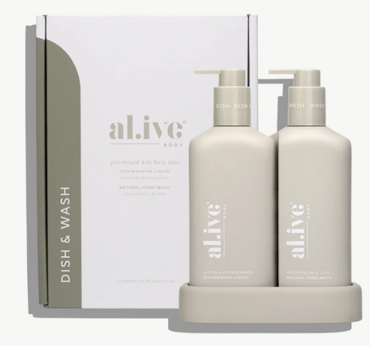 Al.ive Kitchen Duo - Lemon & Pomegranate + Watermelon & Lime