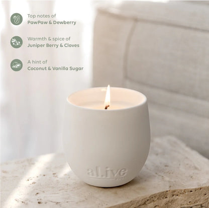 Al.ive Sweet Dewberry & Clove Soy Candle